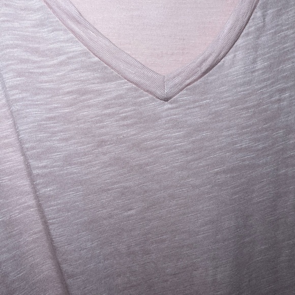 Express Women's Pink V-Neck Tie-Front Top - Picture 8 of 10
